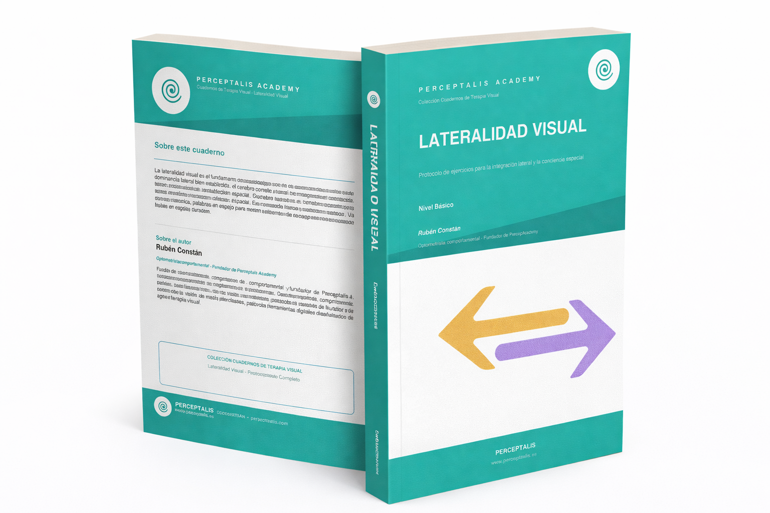 Portada del cuaderno Lateralidad Visual